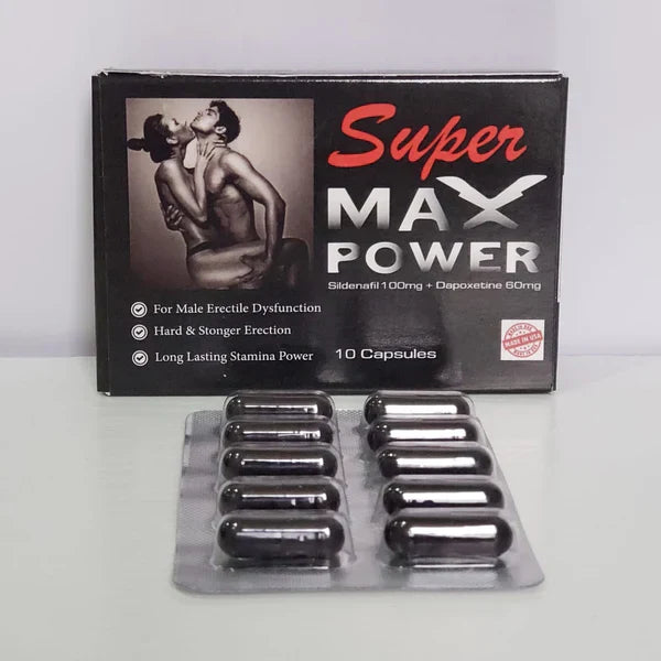 Super Max Power β Energy, Strength & Vitality Support for Men