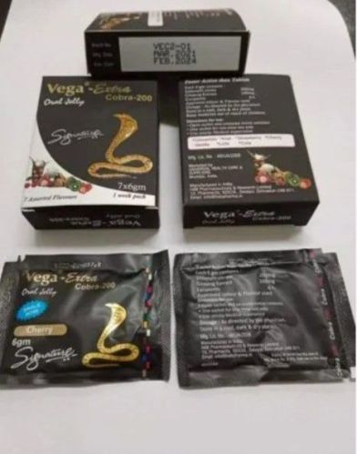 Vega Extra Cobra 200 Oral Jelly – Men’s Vitality & Energy Support