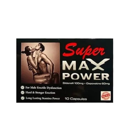 Super Max Power – Energy, Strength & Vitality Support for Men