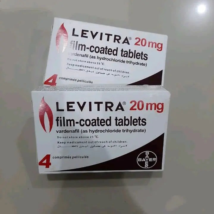 Levitra 20mg 4 tablets