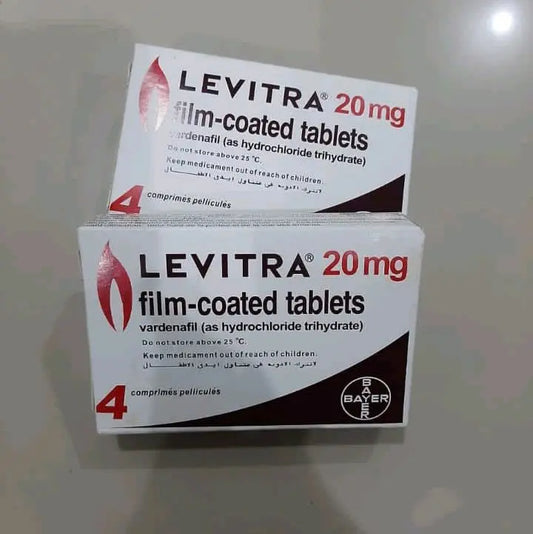 Levitra 20mg 4 tablets