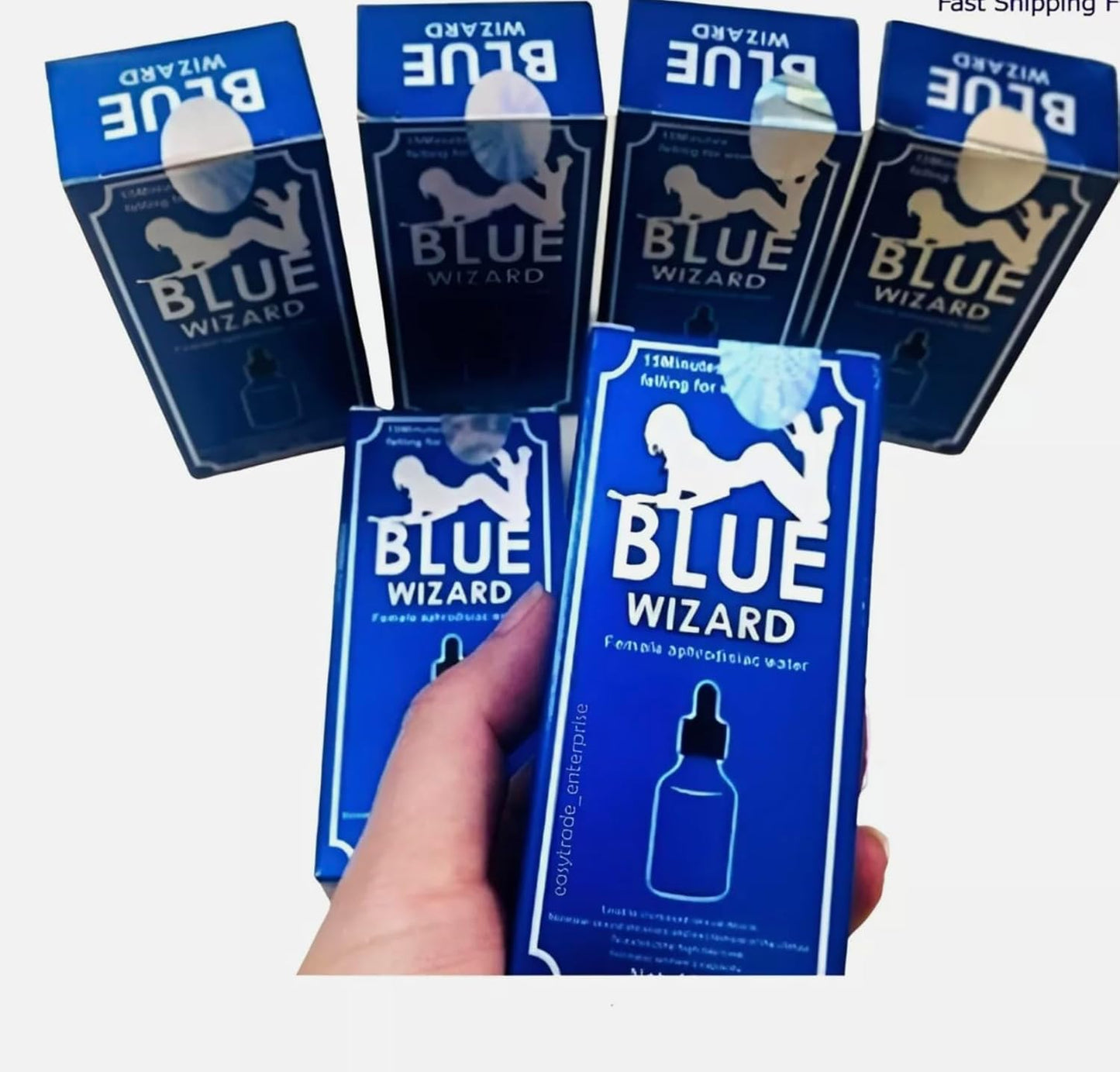 Blue Wizard Drops for Women – Confidence Naturally