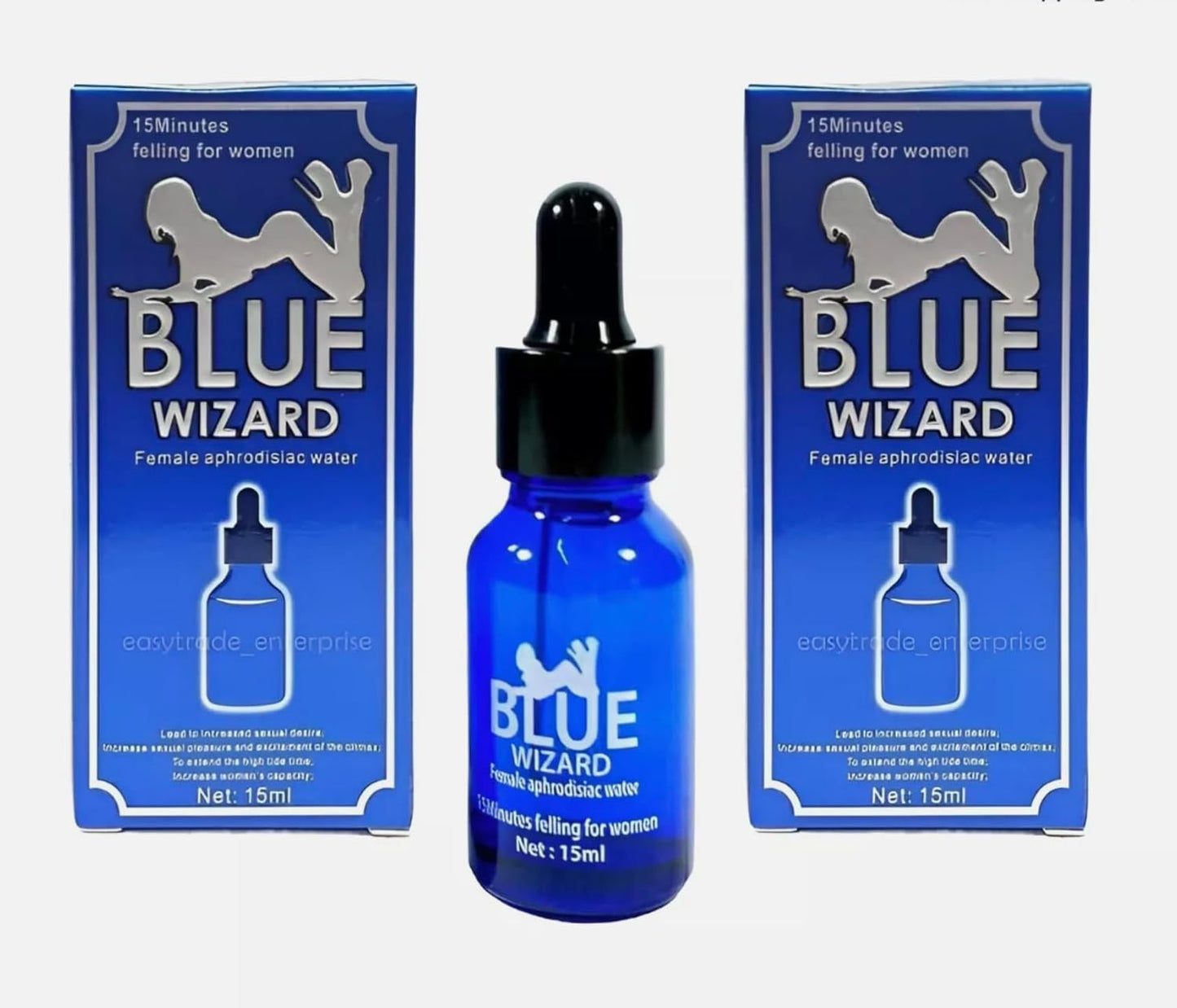 Blue Wizard Drops for Women – Confidence Naturally