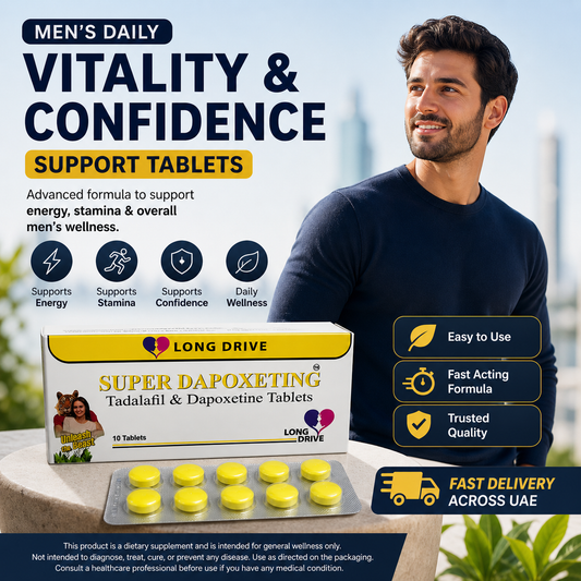 Men’s Daily Vitality & Confidence Support Tablets (10 Pack)