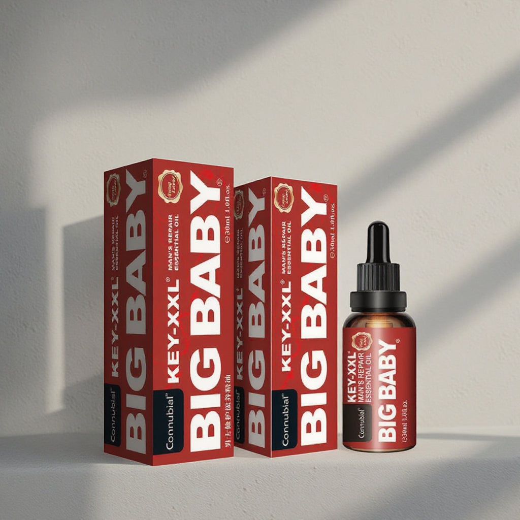 BIG BABY KEY-XXL Man’s Repair Essential Oil – 30ml | Natural Vitality & Wellness Support