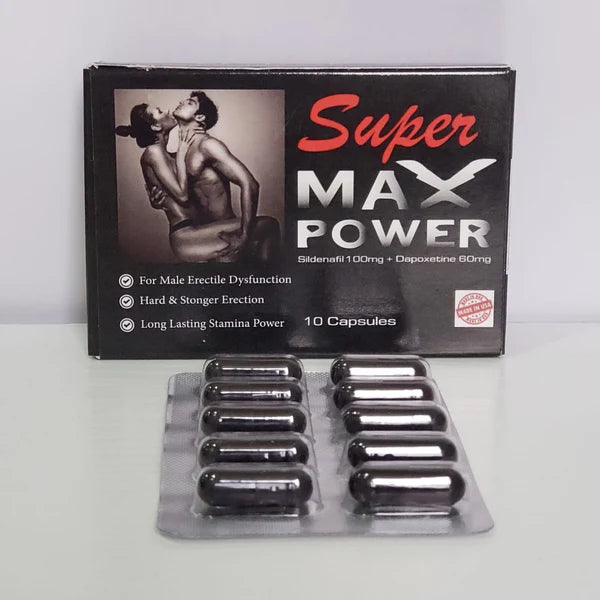 Super Max Power – Energy, Strength & Vitality Support for Men
