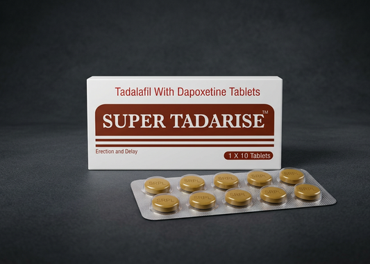 Super Tadarise Tablets – Wellness, Energy & Confidence Support for Men