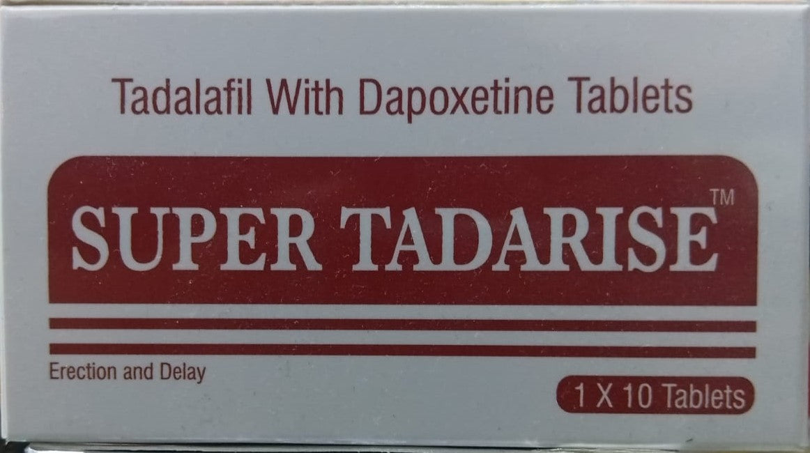 Super Tadarise Tablets – Wellness, Energy & Confidence Support for Men