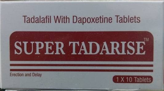 Super Tadarise Tablets – Wellness, Energy & Confidence Support for Men