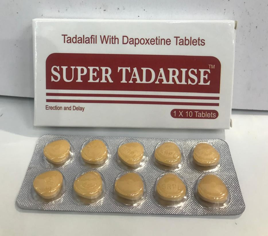 Super Tadarise Tablets – Wellness, Energy & Confidence Support for Men
