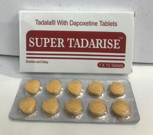Super Tadarise Tablets – Wellness, Energy & Confidence Support for Men