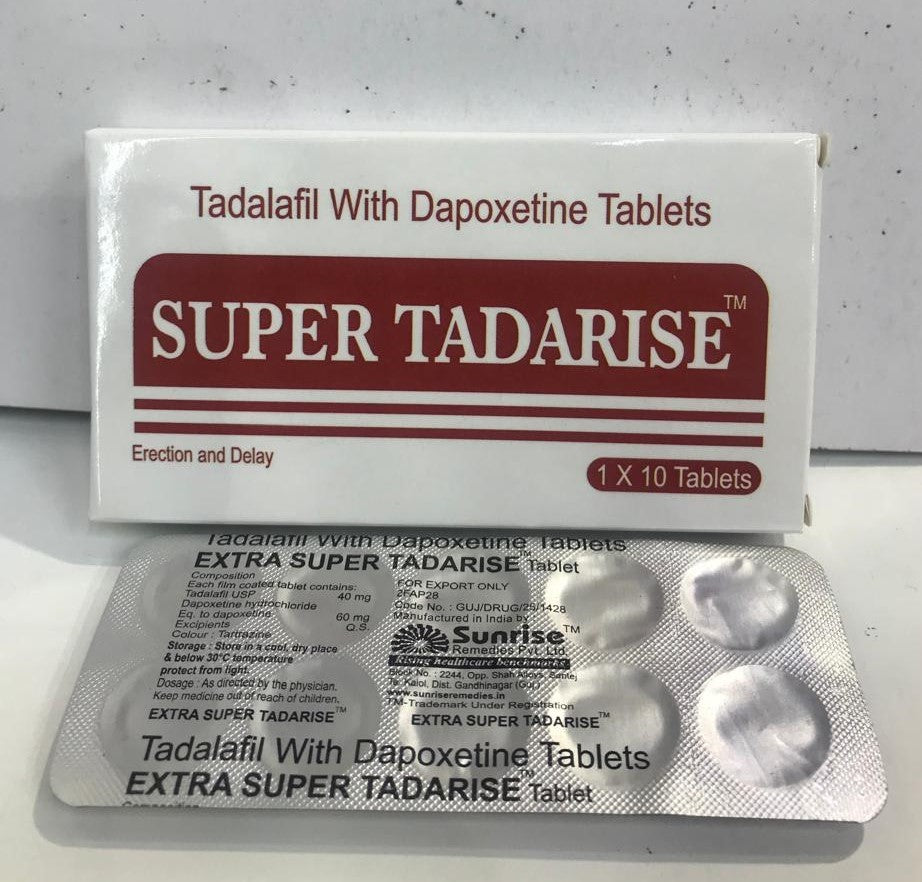 Super Tadarise Tablets – Wellness, Energy & Confidence Support for Men