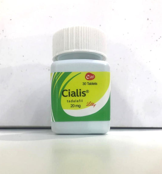 Cialis Tadalafil 20mg 30 tablets