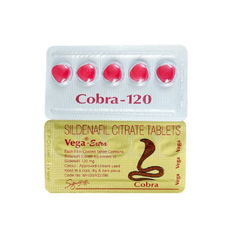 Cobra 120mg Tablets – Wellness & Vitality Support for Men