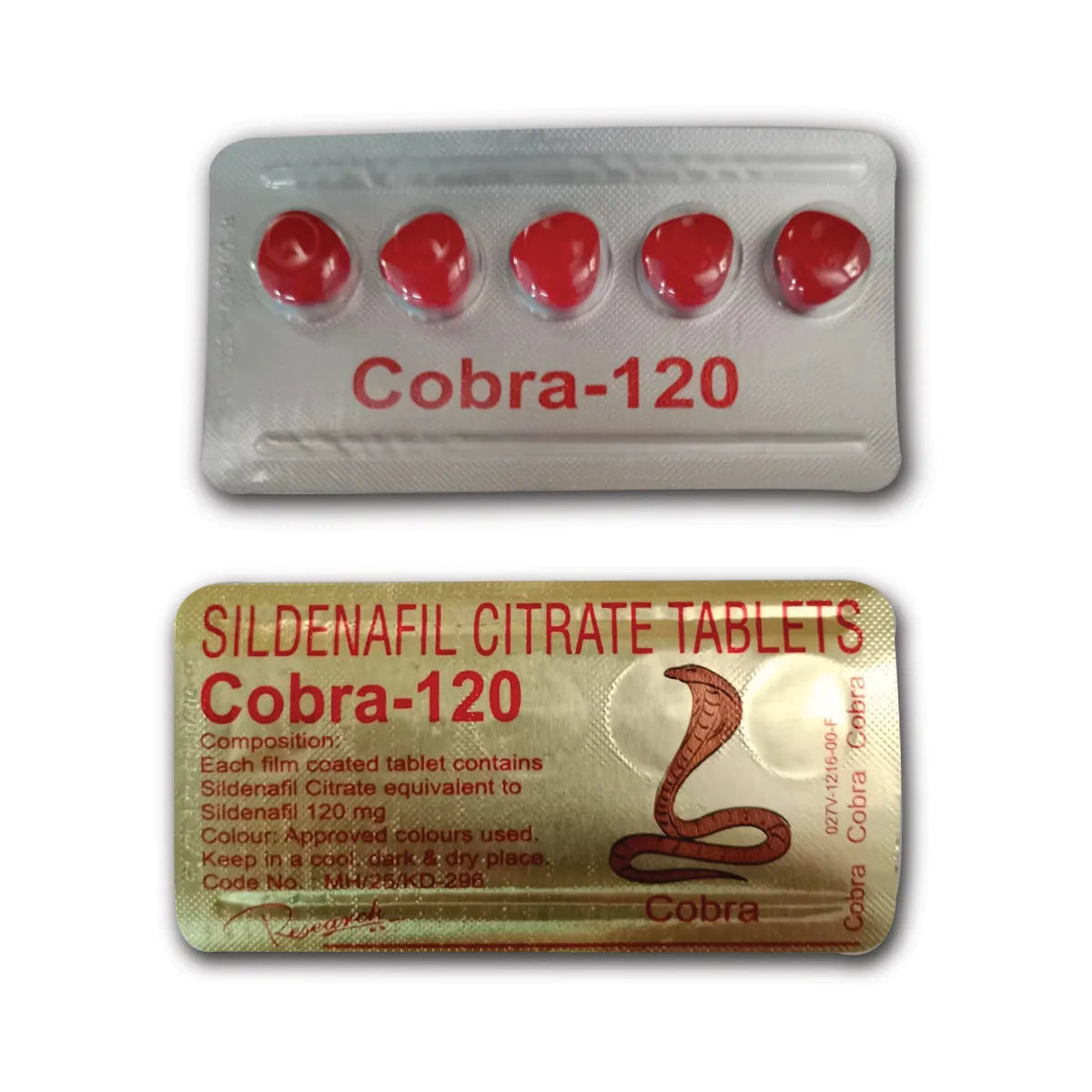 Cobra 120mg Tablets – Wellness & Vitality Support for Men