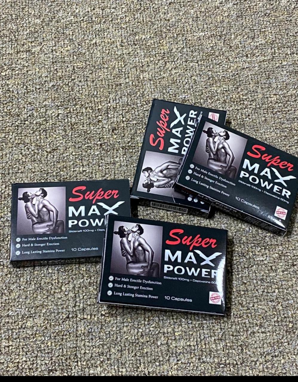 Super Max Power – Energy, Strength & Vitality Support for Men